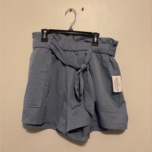 Windsor Shorts Ruffled Women’s Large Blue Ruffled NWT